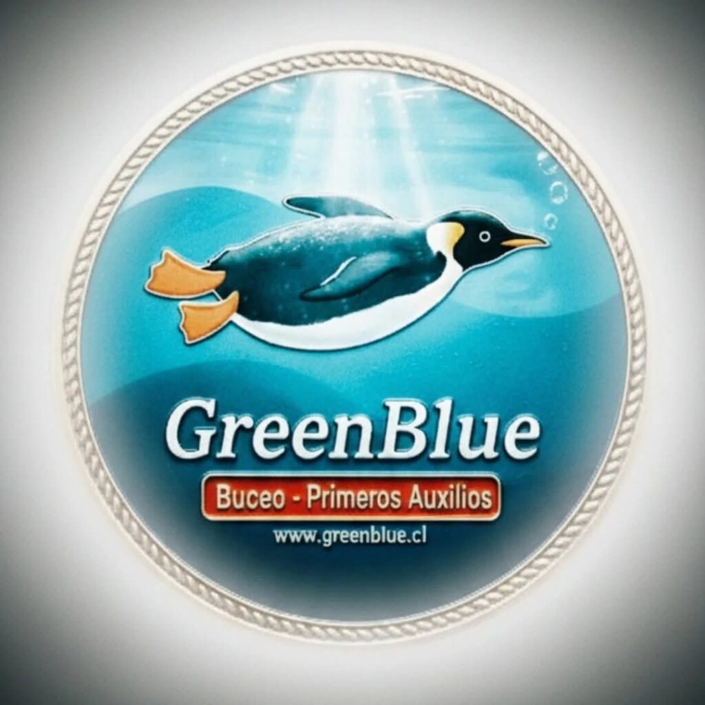 Logo Escuela Green Blue Buceo